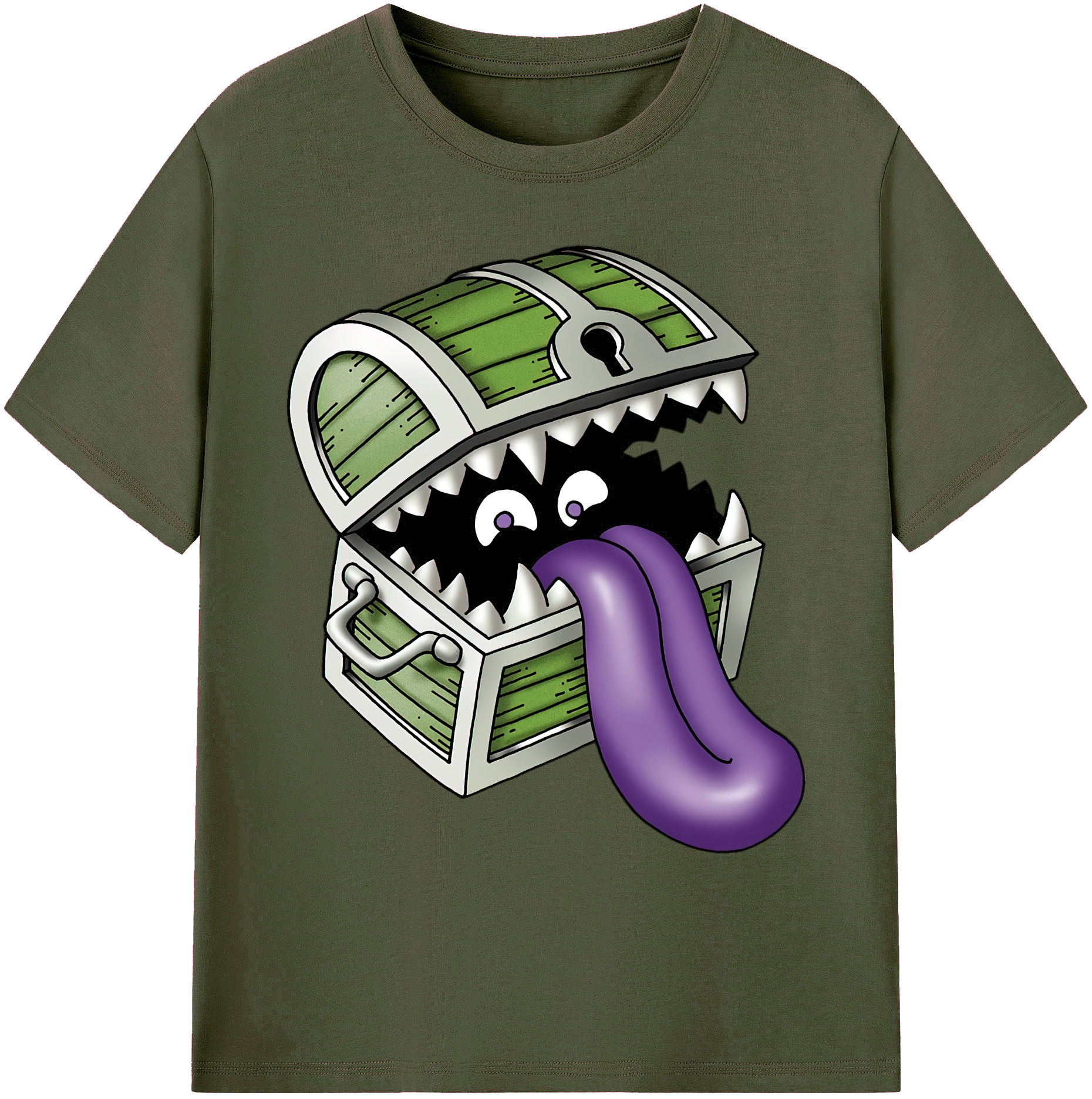 （画像用） ドラゴンクエスト Doragon Kuesuto Dragon Quest 綿100％ メンズ半袖Tシャツ｜肌触りやわらか＆通気性
